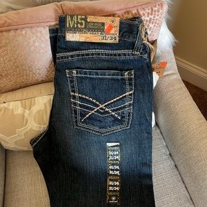 Ariat Mens M5 low rise Straight leg jeans 31X34